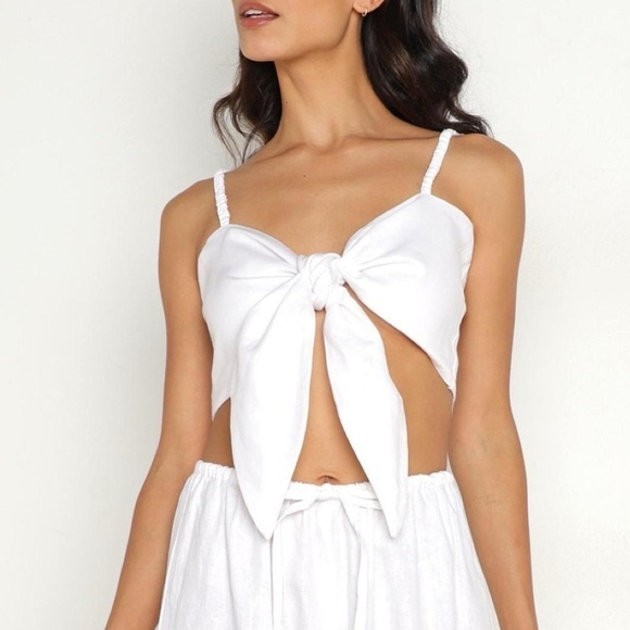 Faithfull the Brand Dafnica Linen Top White​ - Picture 9 of 9